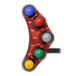 Jetprime - Left Racing Handlebar Switch (Red)