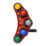 Jetprime - Left Racing Handlebar Switch (Red)